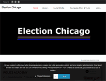 Tablet Screenshot of electionchicago.com